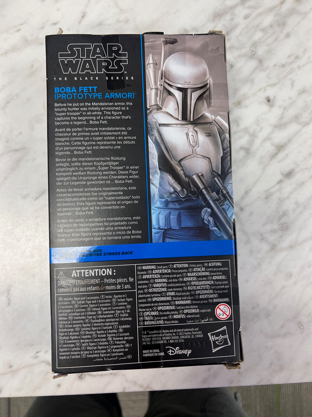 Star Wars The Black Series Boba Fett (Prototype Armor) 04 Empire Strikes Back  TO2625