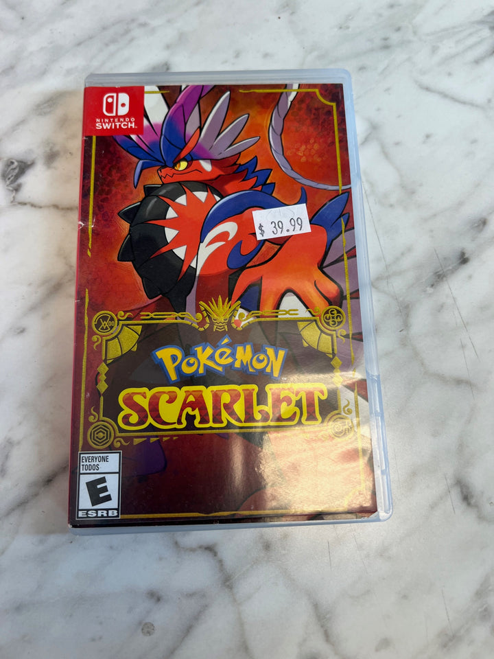 Pokemon Scarlet Nintendo Switch Case only CO81225
