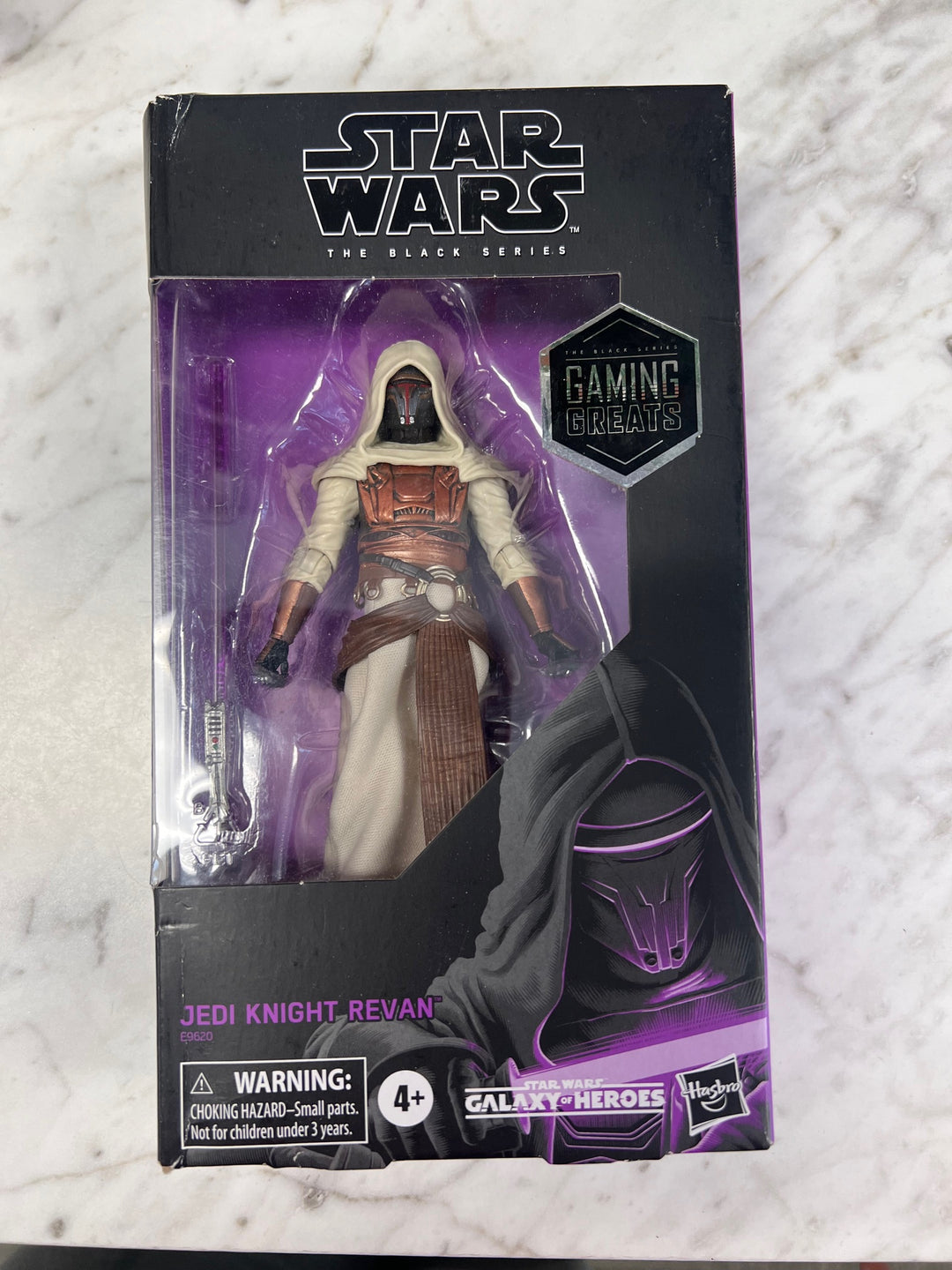 Star Wars The Black Series Jedi Knight Revan Gaming Greats Squished Box  TO2625
