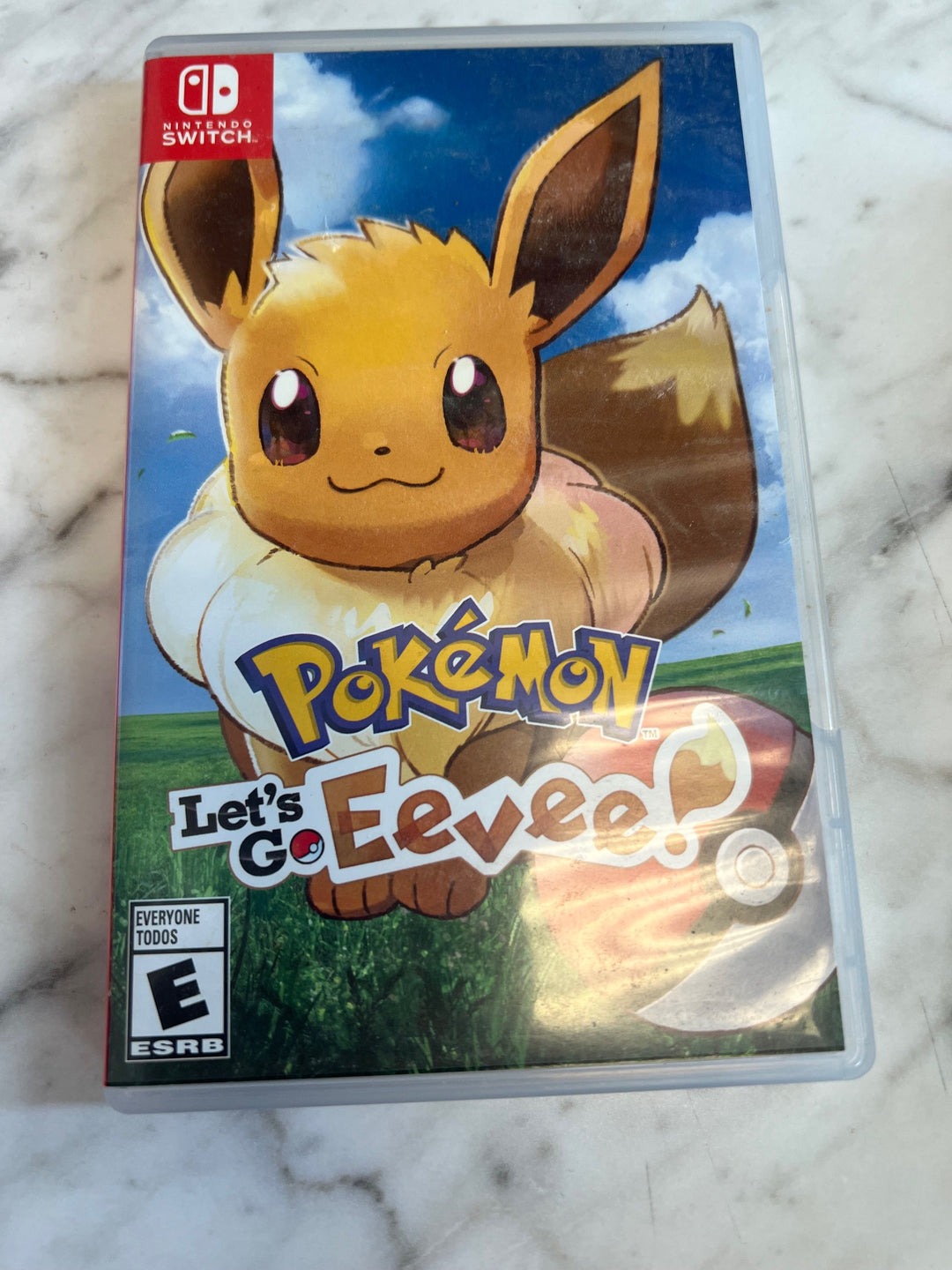 Pokemon Let's Go Eevee Nintendo Switch Case only CO81225