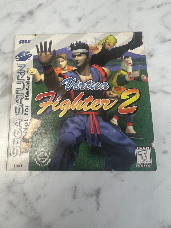 Virtua Fighter 2 Sega Saturn Tested/Working Sleeve Version  DE101624