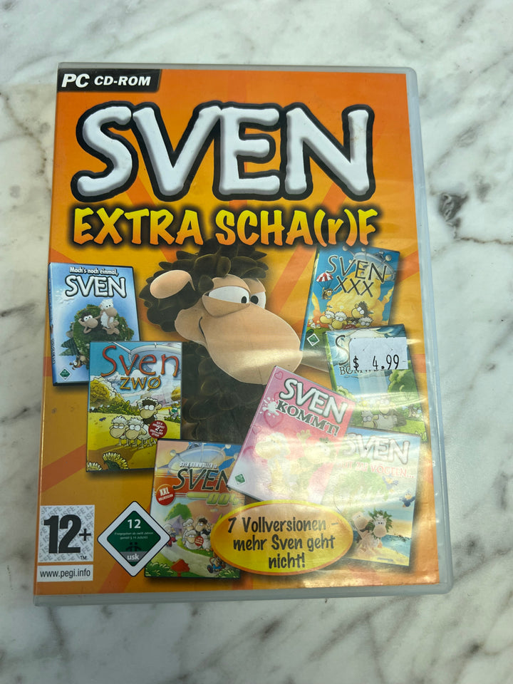 Sven Extra Scha(r)f PC DVD-ROM Game  PC8524