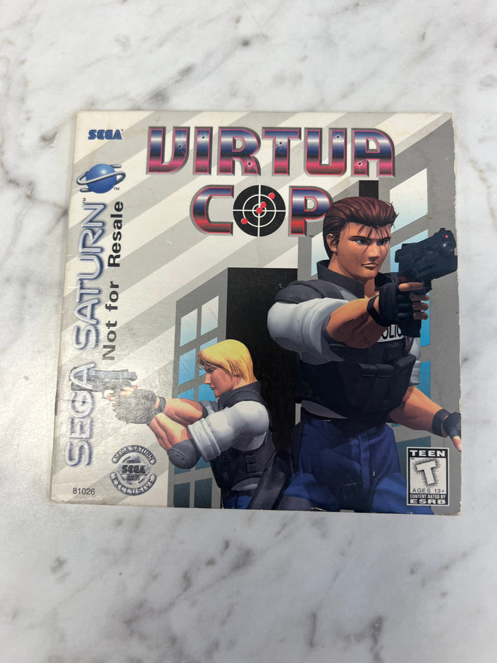 Virtua Cop for Sega Saturn (Sleeve Version) Tested and working  DE101624