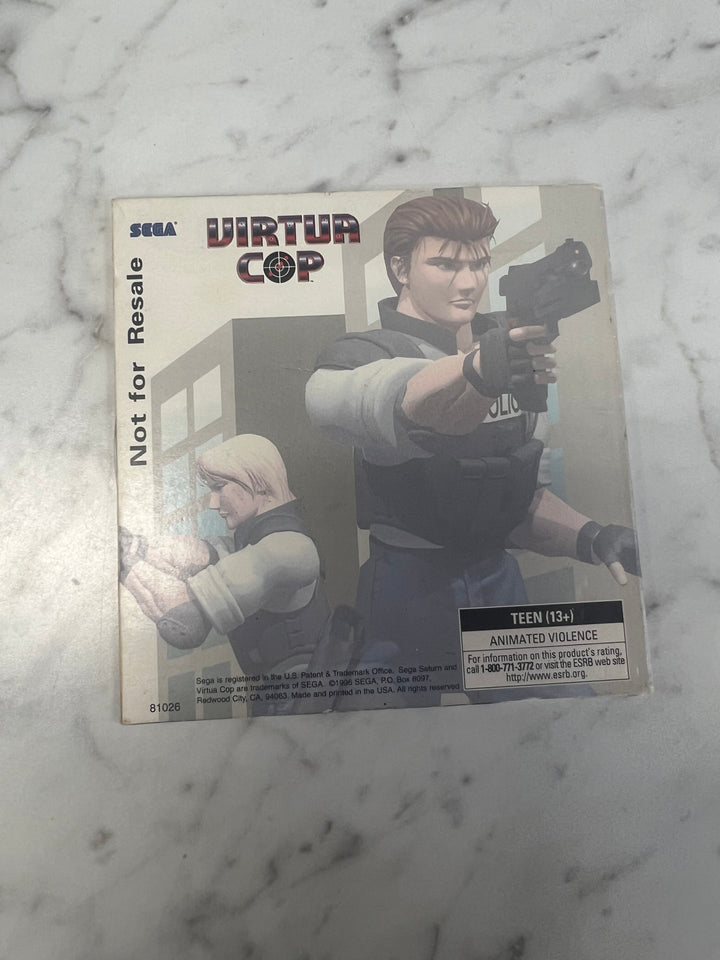 Virtua Cop for Sega Saturn (Sleeve Version) Tested and working  DE101624