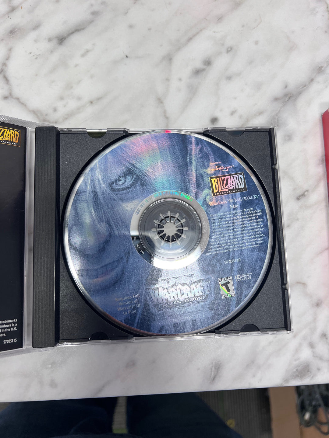 Warcraft III The Frozen Throne (Jewel Case) PC CD-ROM Used UP111325