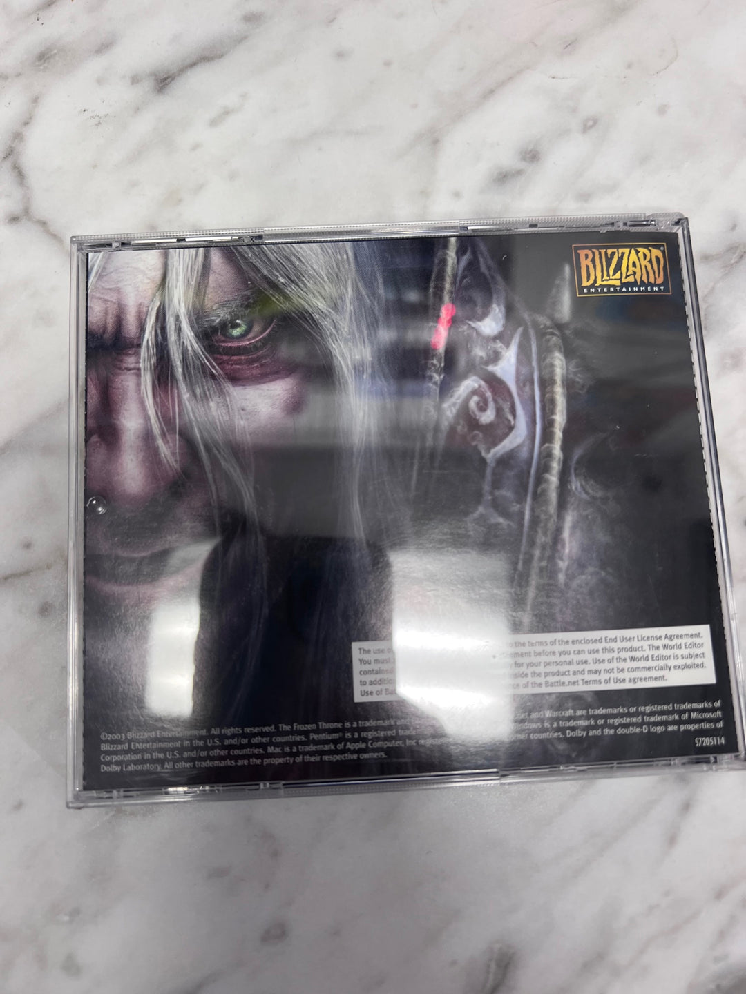Warcraft III The Frozen Throne (Jewel Case) PC CD-ROM Used UP111325