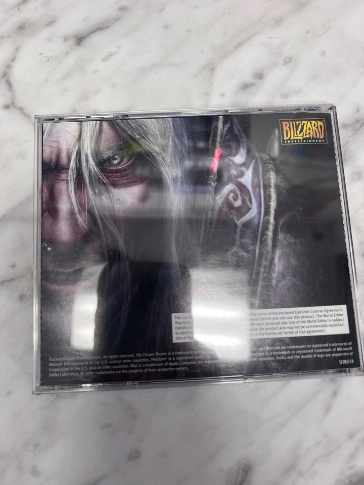 Warcraft III The Frozen Throne (Jewel Case) PC CD-ROM Used UP111325