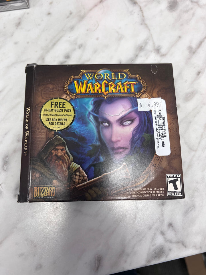 World of Warcraft (Jewel Case) PC CD-ROM Used UP111325