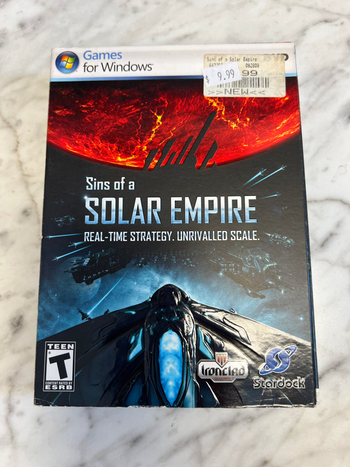 Sins of a Solar Empire PC DVD-ROM Game  PC8524