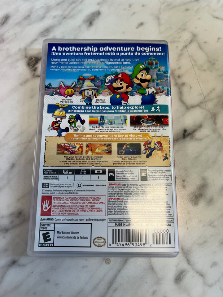 Mario & Luigi Brothership Nintendo Switch Case only CO81225