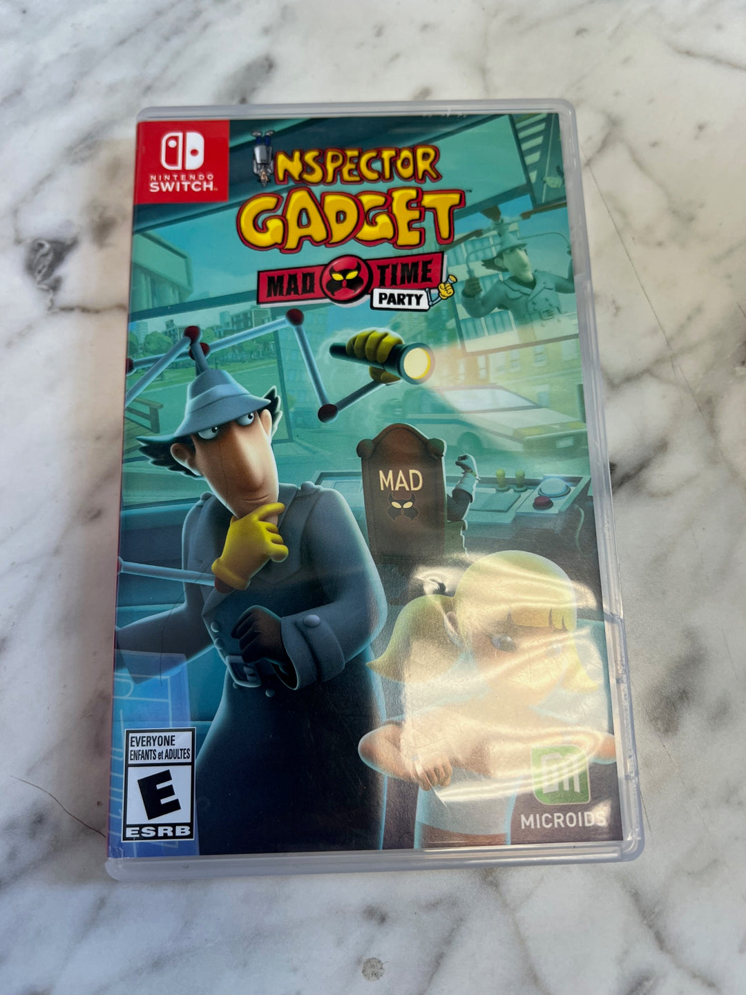 Inspector Gadget Mad Time Party Nintendo Switch Case only CO81225