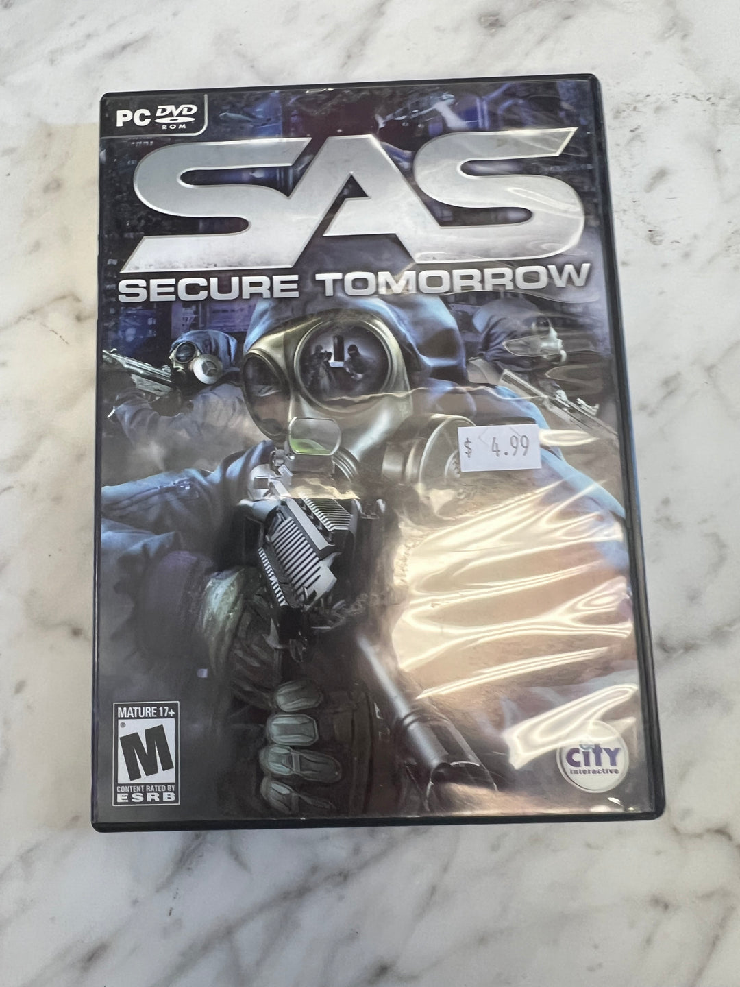 SAS Secure Tomorrow PC DVD-ROM Game  PC8524