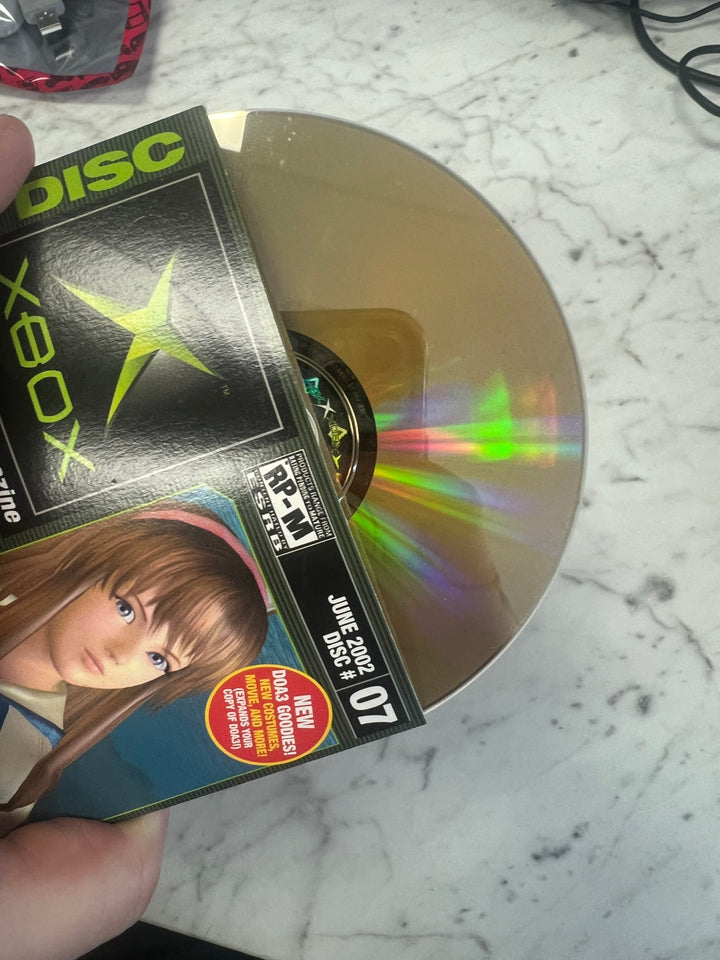 Official Xbox Magazine Demo Disc #07 June 2002 Dead or Alive Booster Disc    DE101624