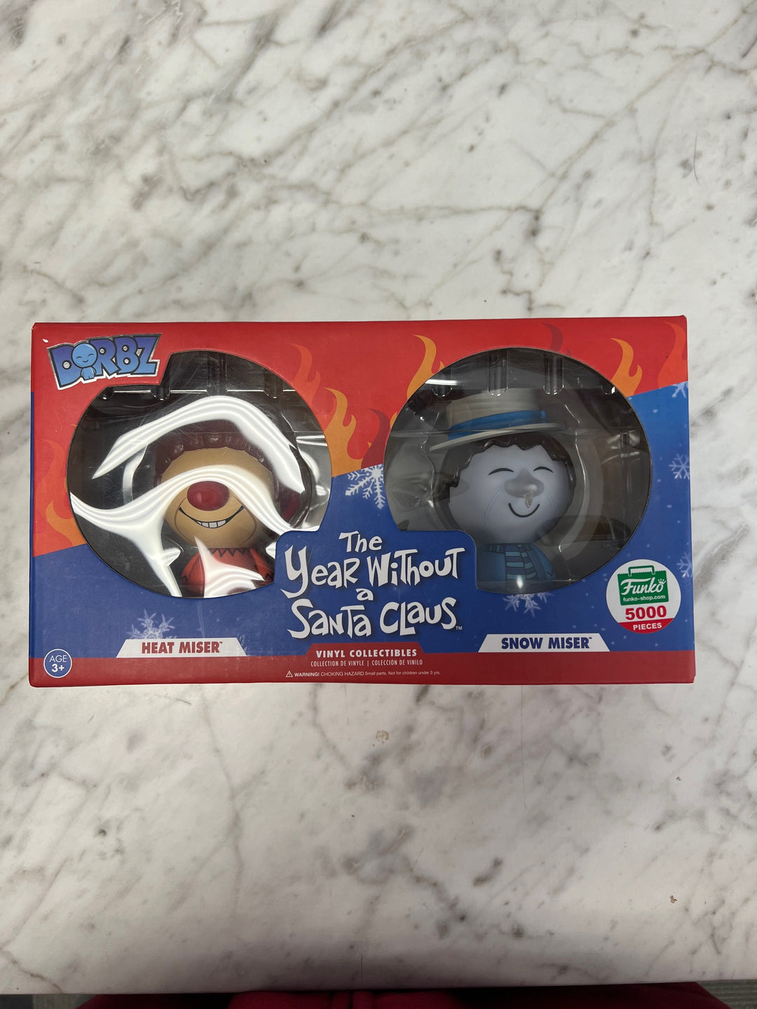 Funko Dorbz 2pk Year Without a Santa Claus Heat Miser & Snow Miser  NEW  TO2625