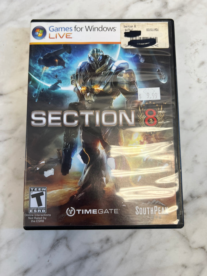 Section 8 PC DVD-ROM Game  PC8524