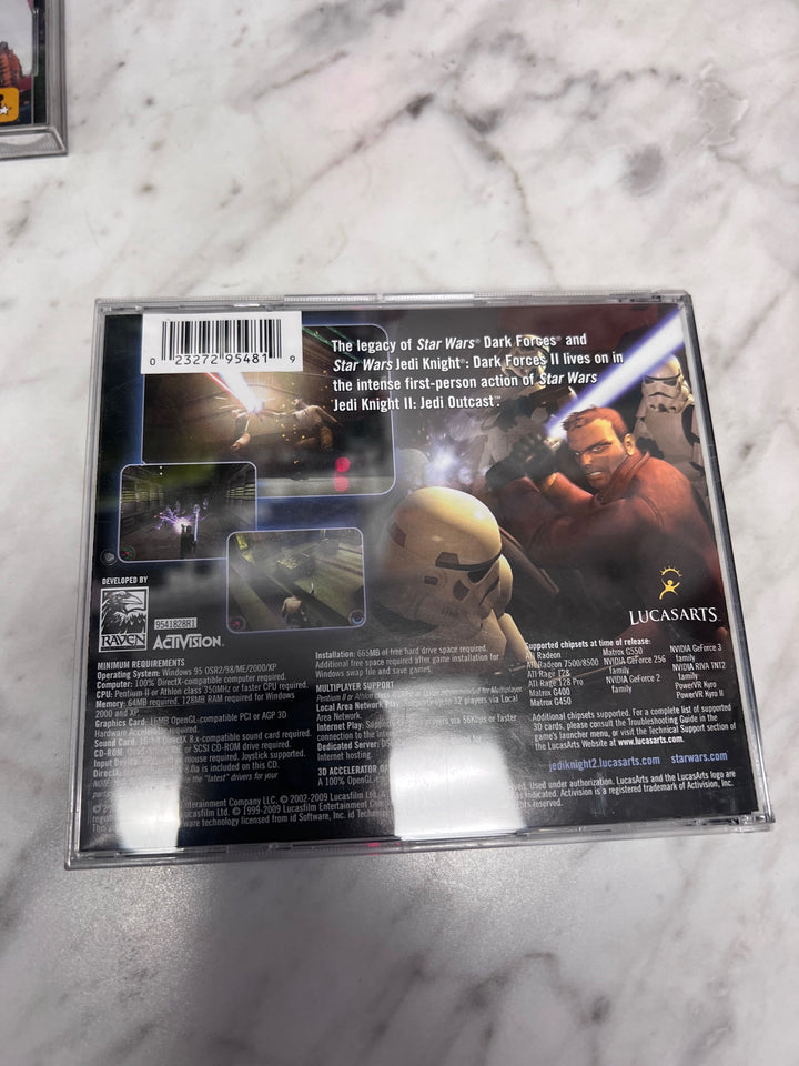 Star Wars Jedi Knight II Jedi Outcast (Jewel Case) PC CD-ROM Used UP111325