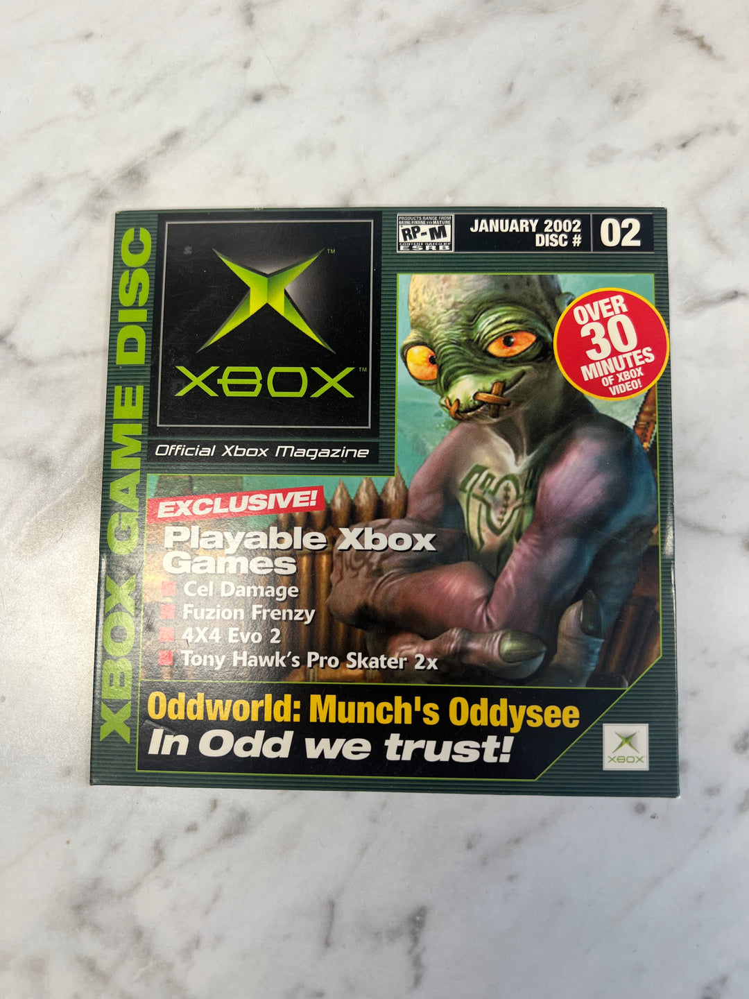 Official Xbox Magazine Demo Disc #02 January 2002     DE101624