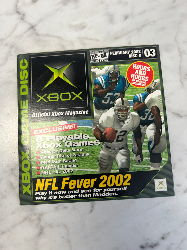 Official Xbox Magazine Demo Disc #03 February 2002     DE101624