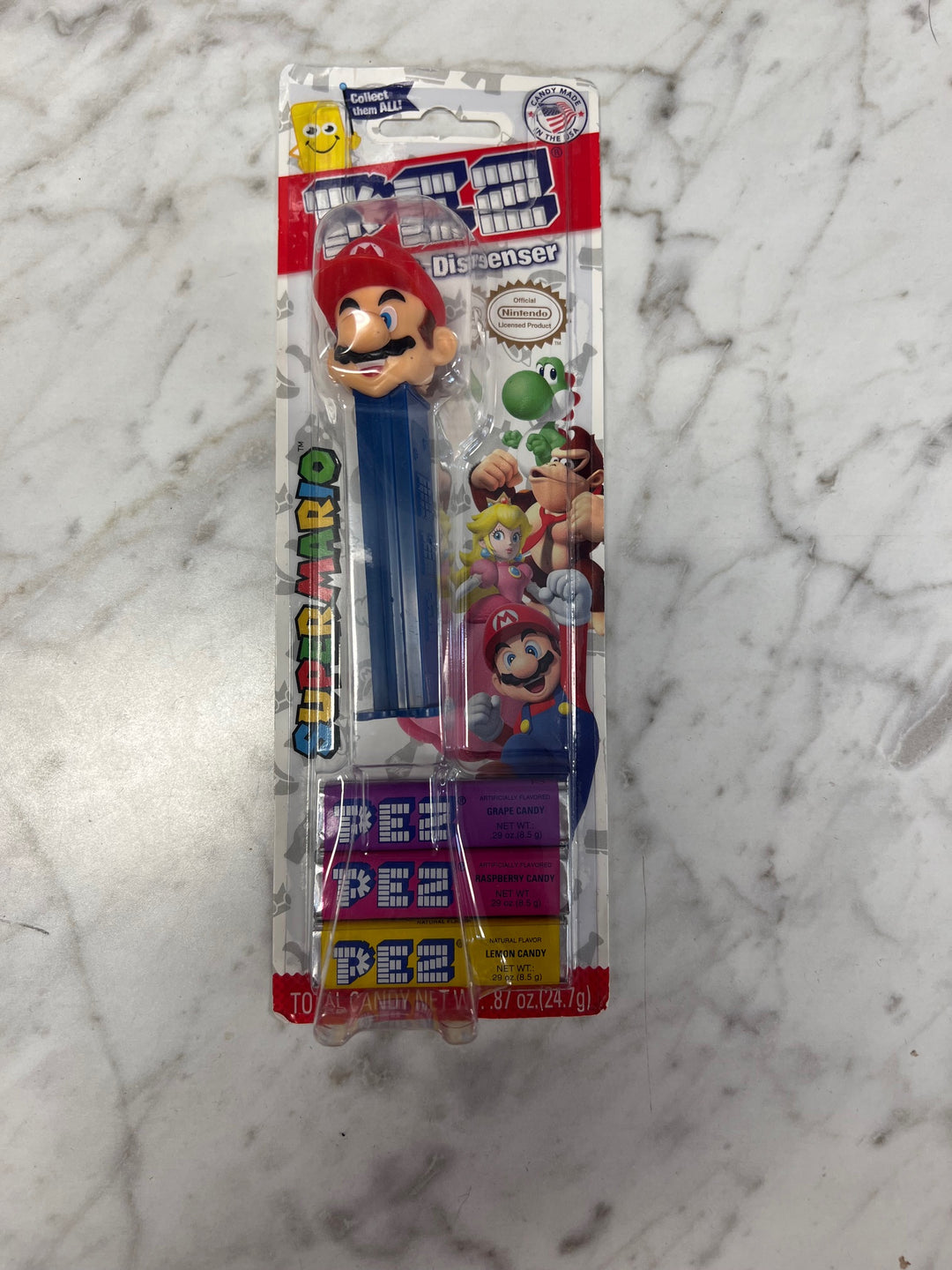 Super Mario Pez Dispenser NEW  TO2625