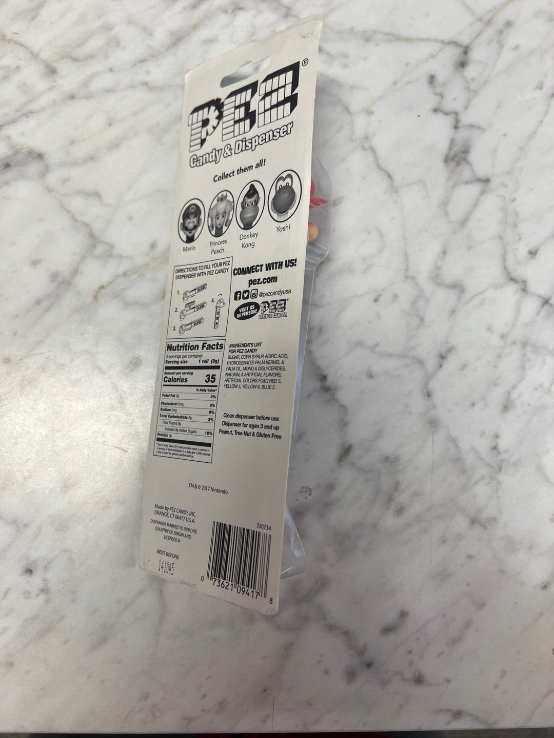 Super Mario Pez Dispenser NEW  TO2625