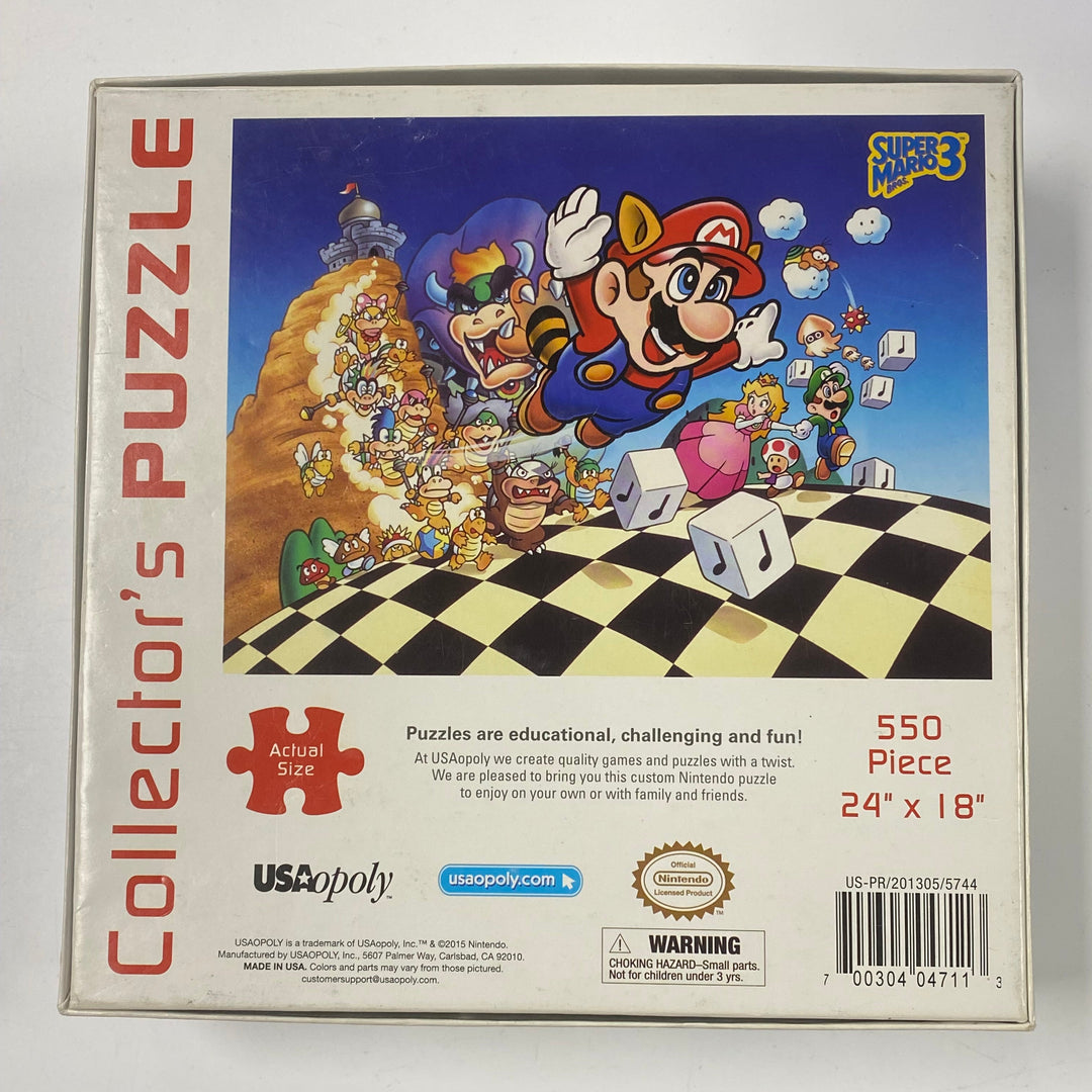 Super Mario Bros 3 Collector's Puzzle 550 Piece UT102826