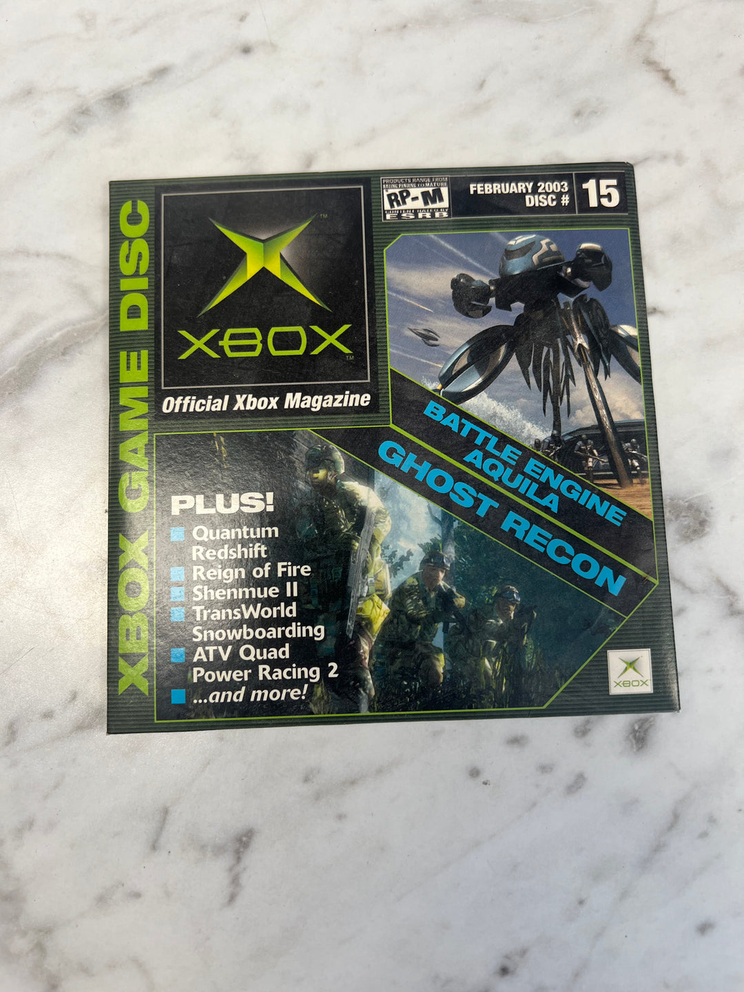 Official Xbox Magazine Demo Disc #15 February 2003    DE101624