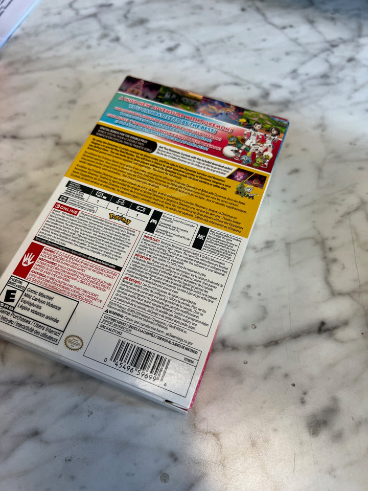 Pokemon Sword & Shield Double Pack Nintendo Switch BOX AND STEELBOOK ONLY CO81225