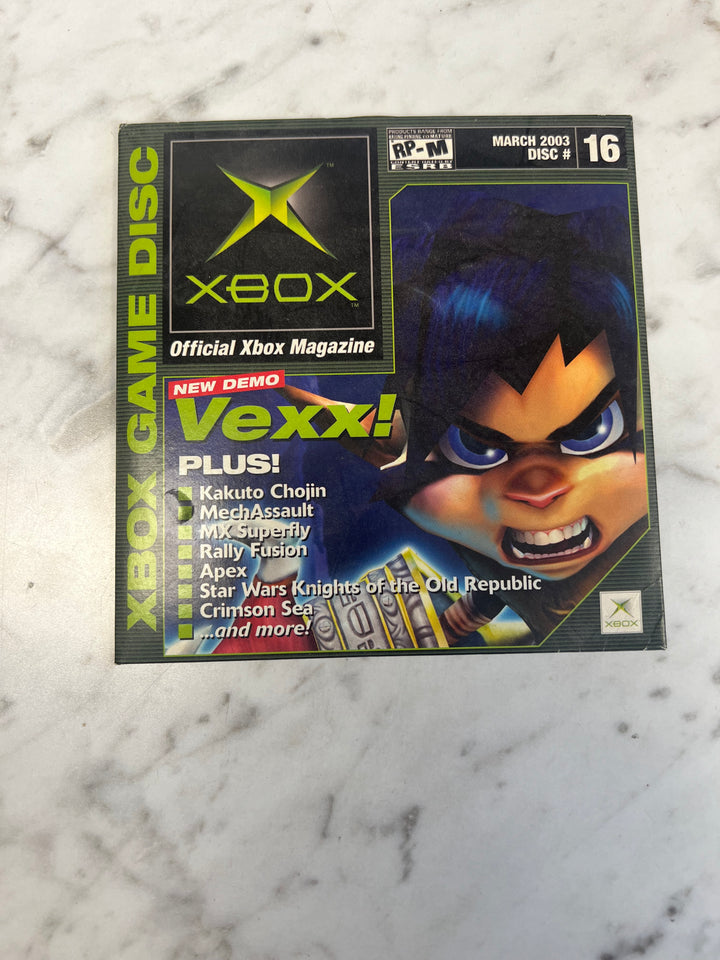 Official Xbox Magazine Demo Disc #16 March 2003    DE101624