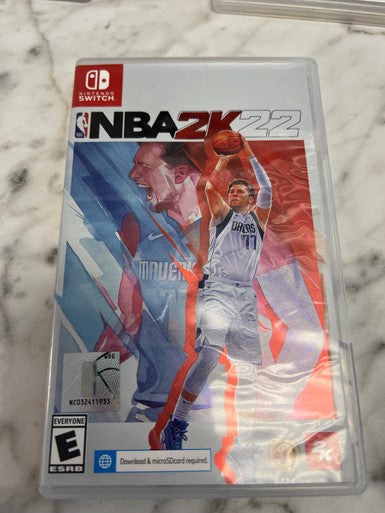 NBA 2K22 Nintendo Switch Case only