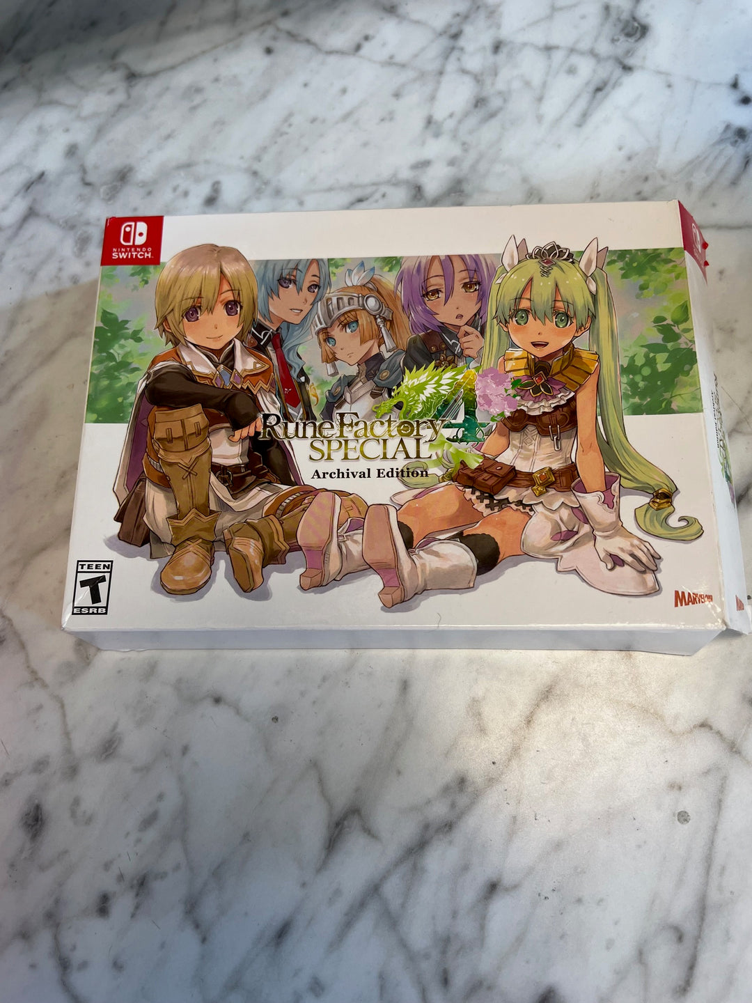 Rune Factory 4 Special Archival Edition Nintendo Switch NO GAME CO81225