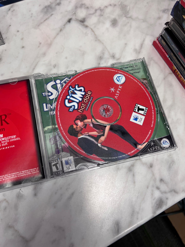 The Sims Hot Date Expansion Pack (Jewel Case) Mac CD-ROM Used UP111325