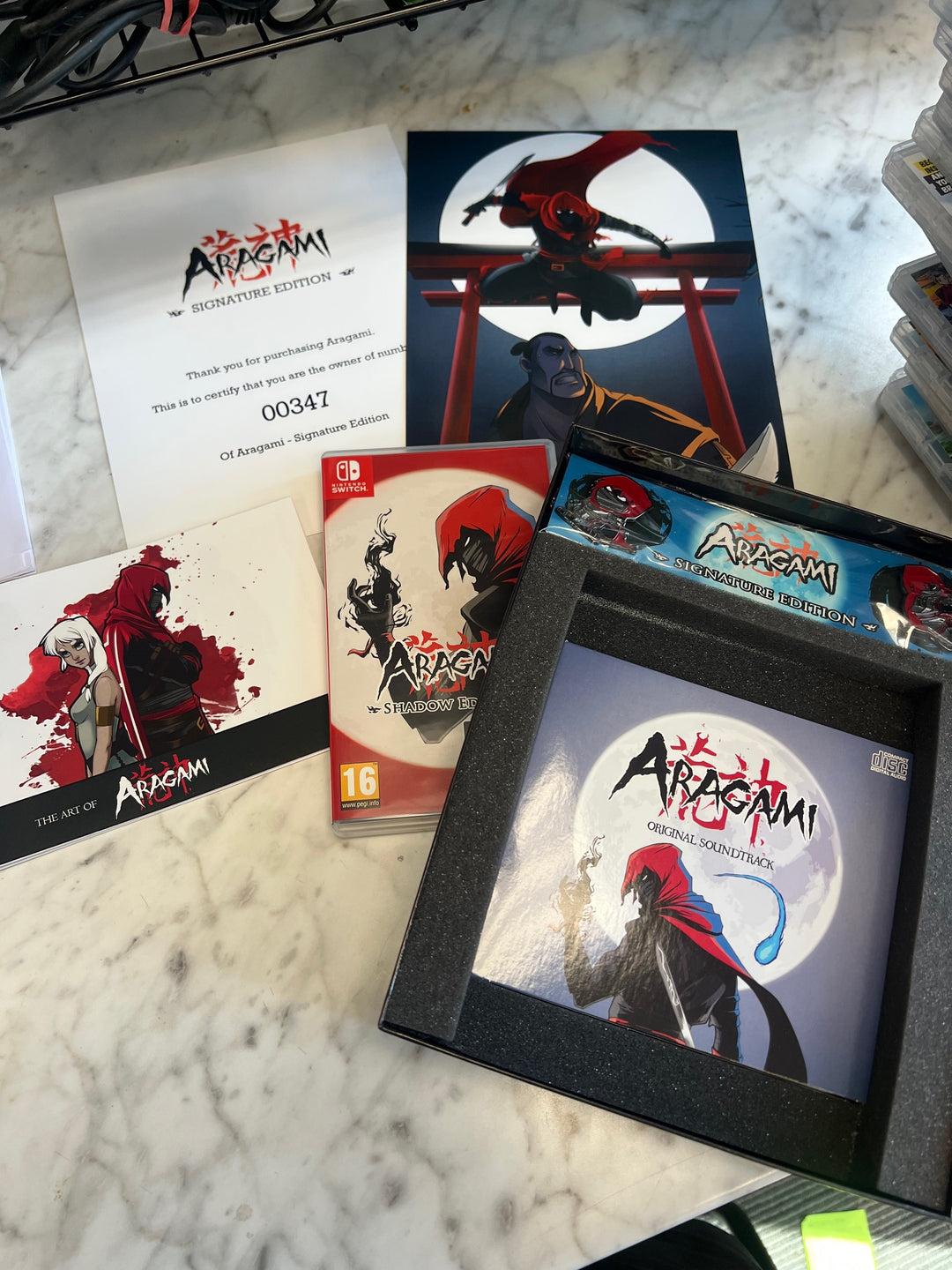 Aragami Signature Edition Nintendo Switch NO GAME CO81225