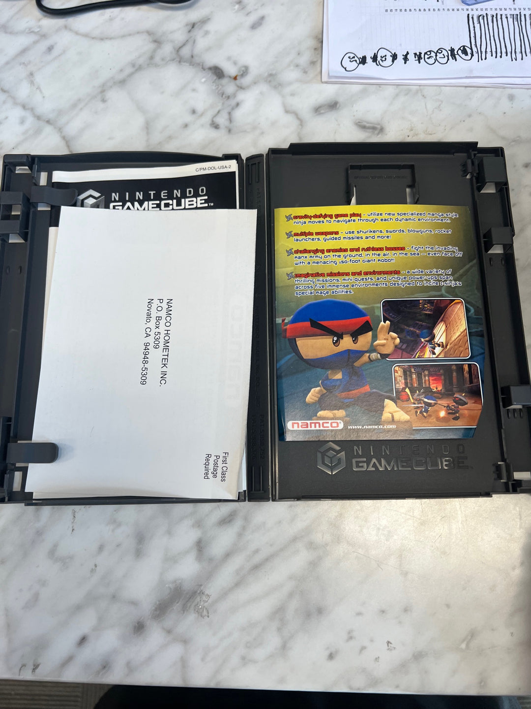 Soul Calibur II Nintendo Gamecube Case ONLY CO81225