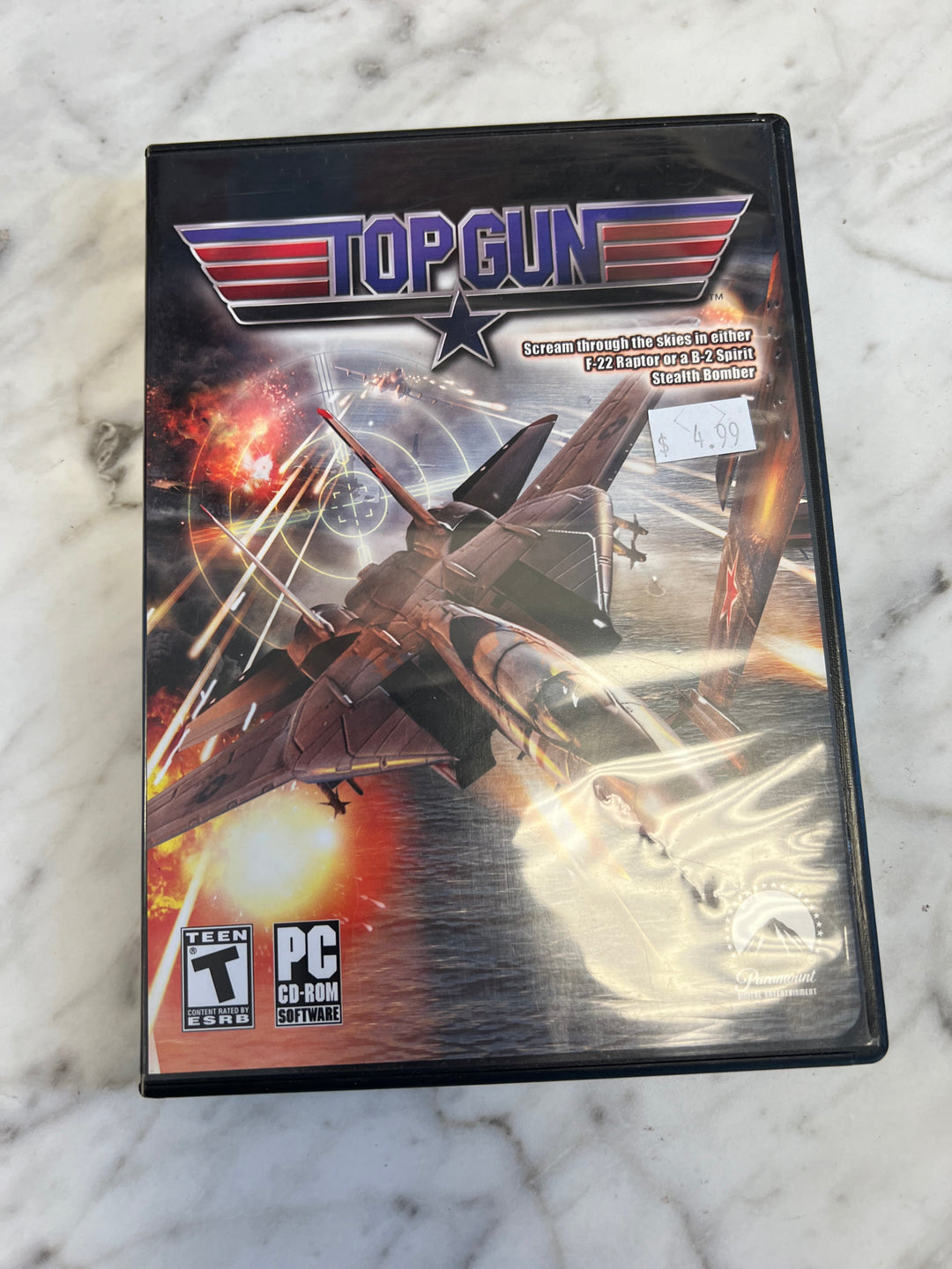 Top Gun PC CD-ROM Game  PC8524