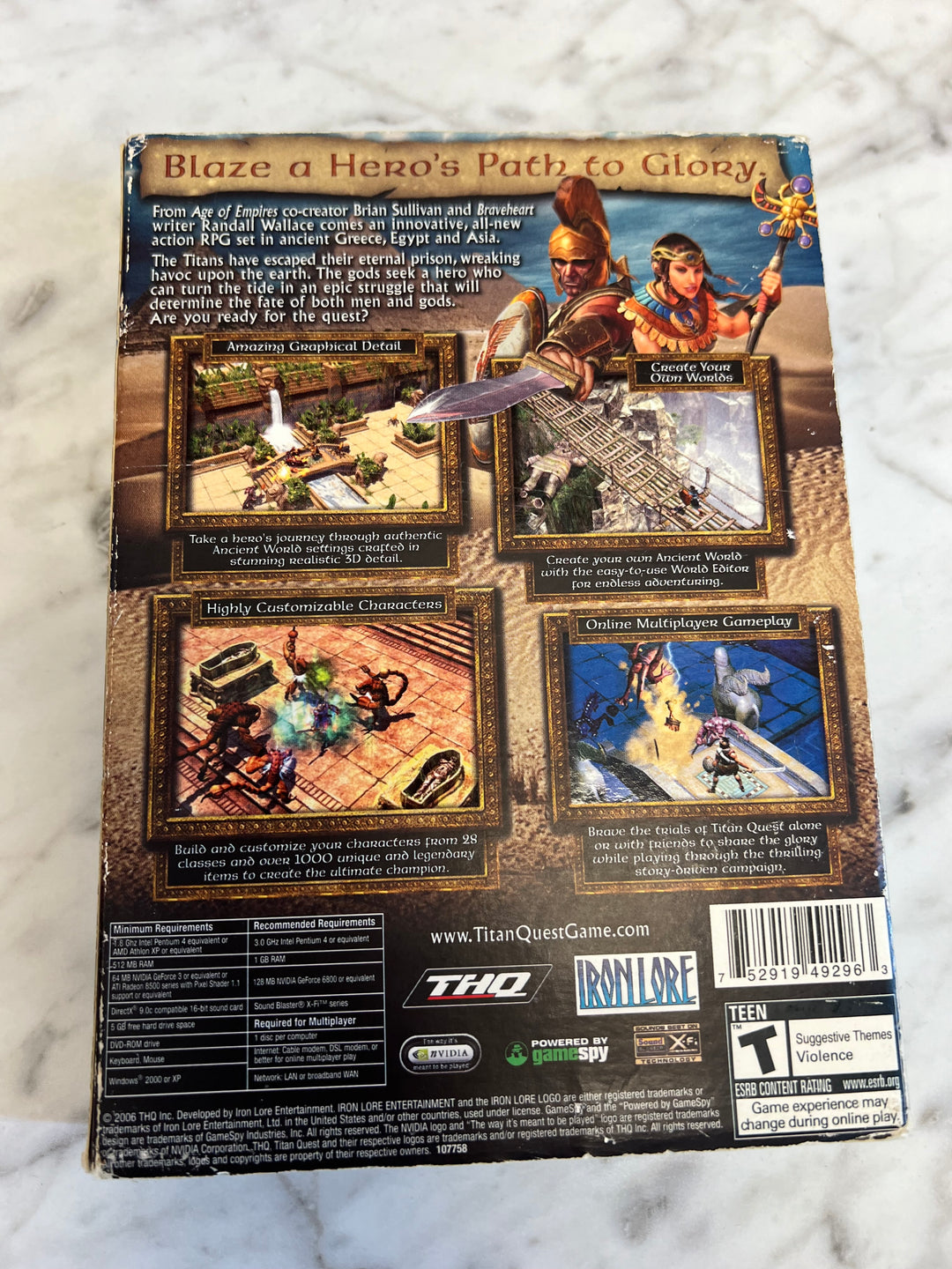 Titan Quest PC DVD-ROM Game  PC8524