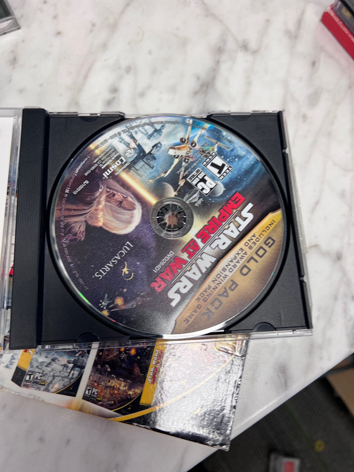 Star Wars Empire At War Gold Pack (Jewel Case) PC DVD-ROM Used UP111325