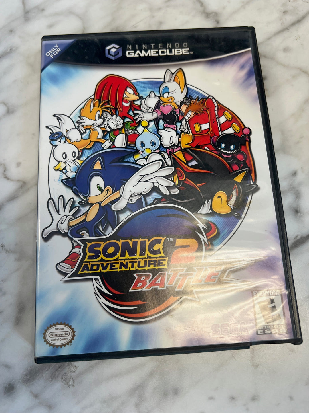 Sonic Adventure 2 Battle Nintendo Gamecube Case ONLY CO81225