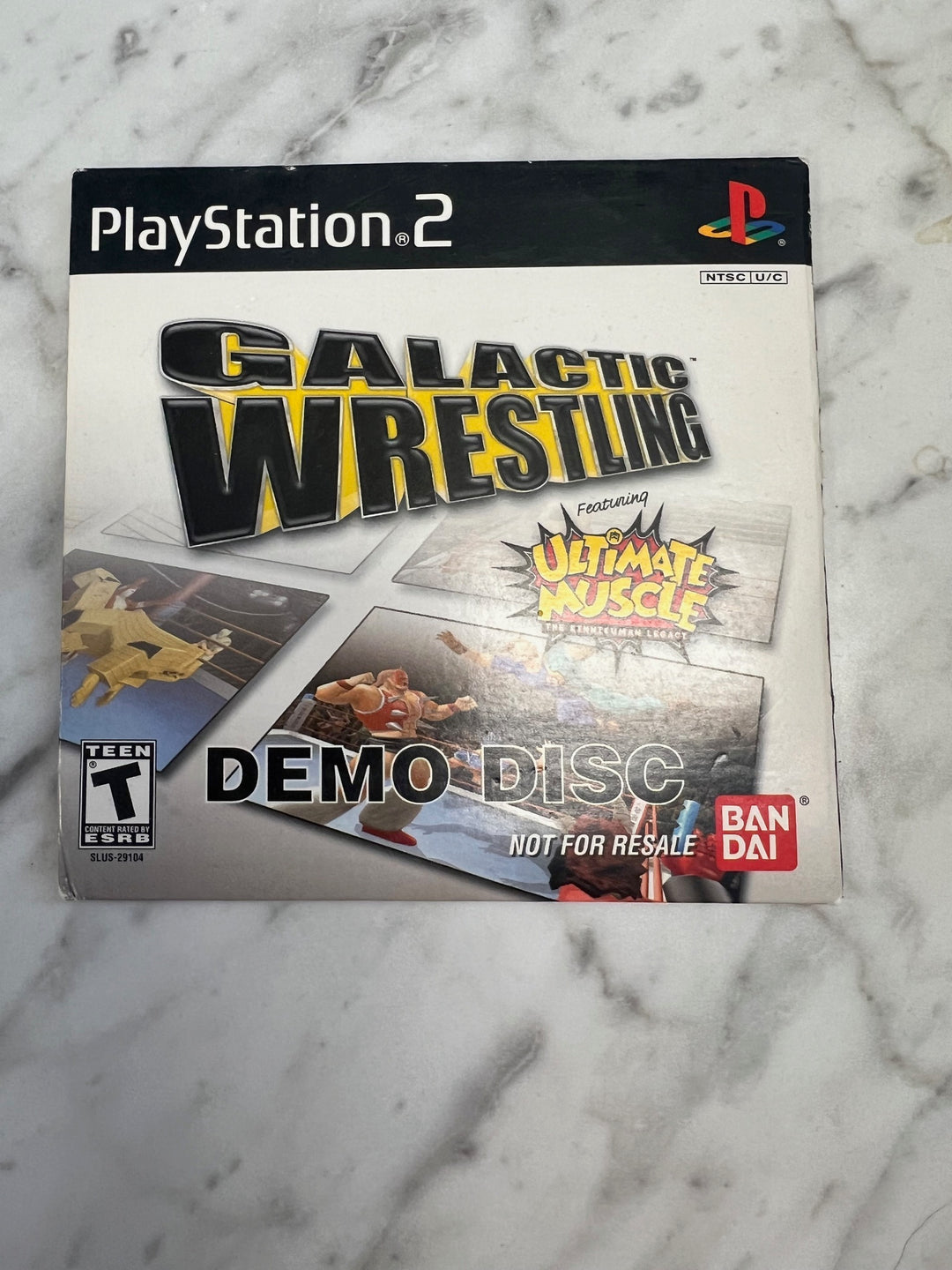 Galactic Wrestling for PS2 Playstation 2 Demo Disc R2625
