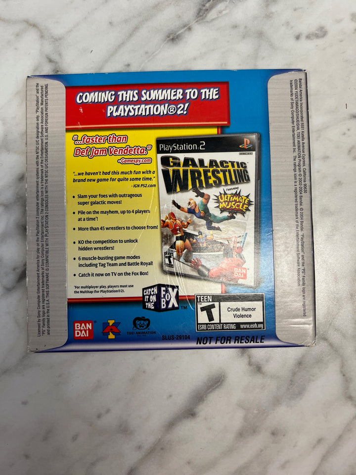 Galactic Wrestling for PS2 Playstation 2 Demo Disc R2625