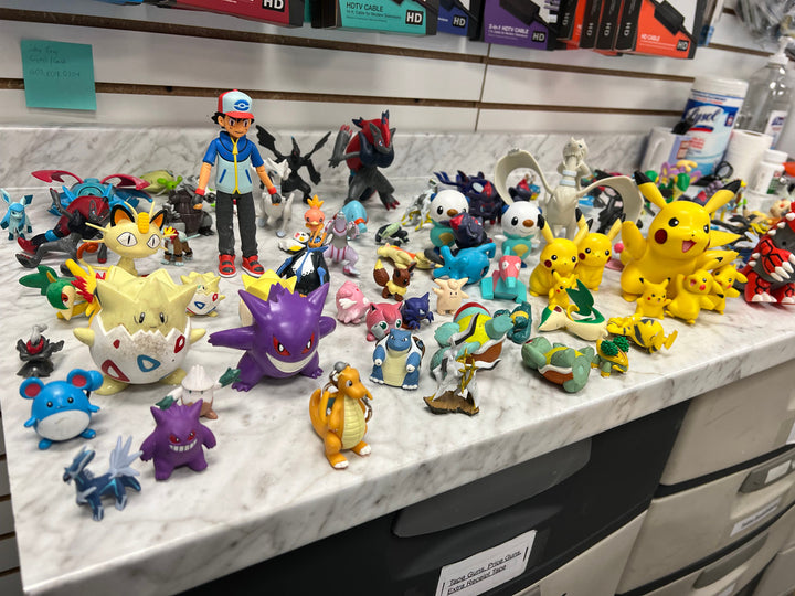 Huge lot of 96 Pokemon vintage action figures statues collectibles Nintendo