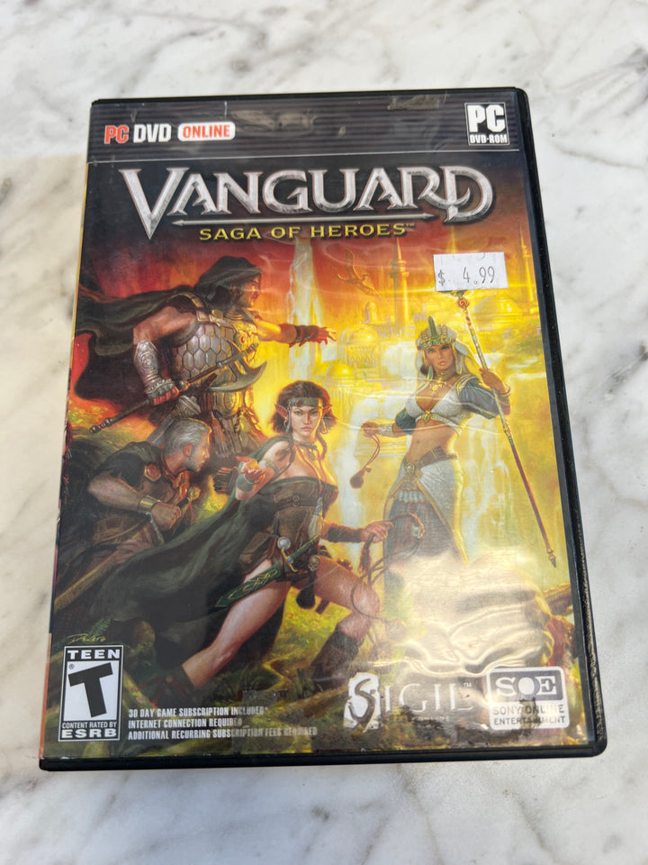 Vanguard Saga of Heroes PC DVD-ROM Game  PC8524