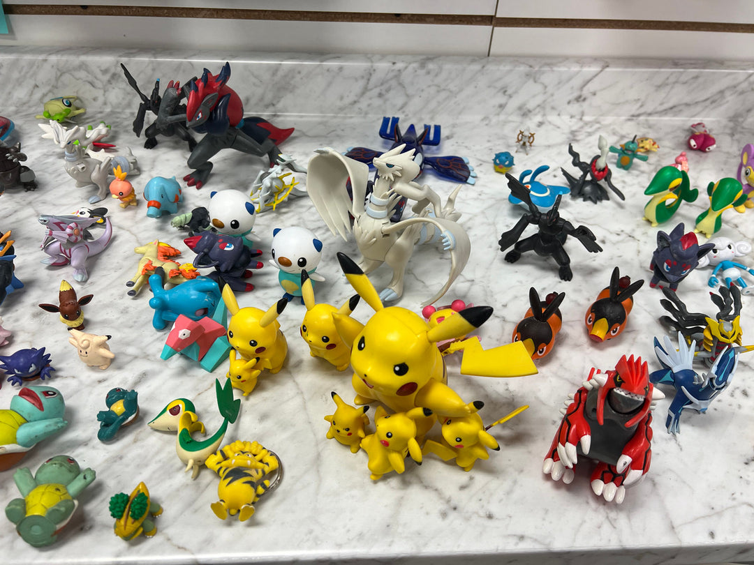 Huge lot of 96 Pokemon vintage action figures statues collectibles Nintendo