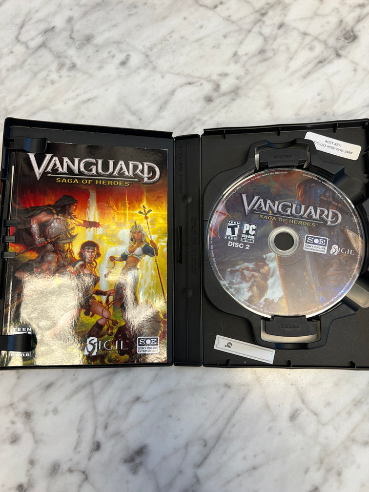 Vanguard Saga of Heroes PC DVD-ROM Game  PC8524