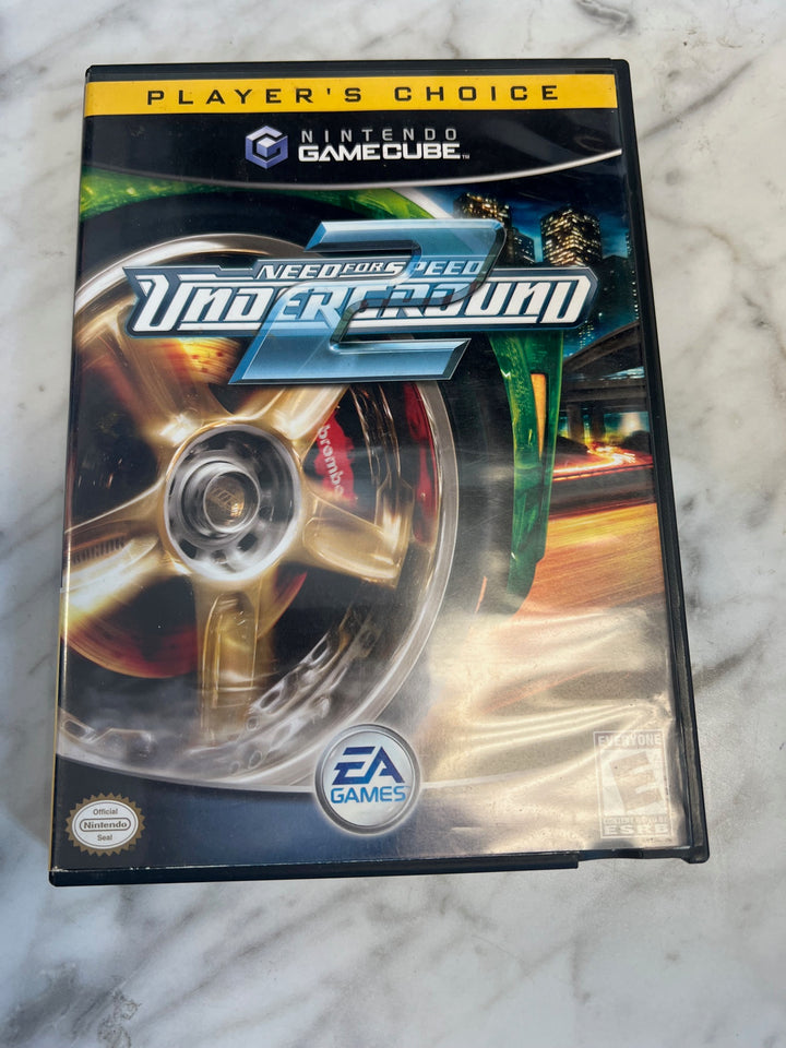 Need for Speed Underground 2 Nintendo Gamecube Case and Manual ONLY CO81225