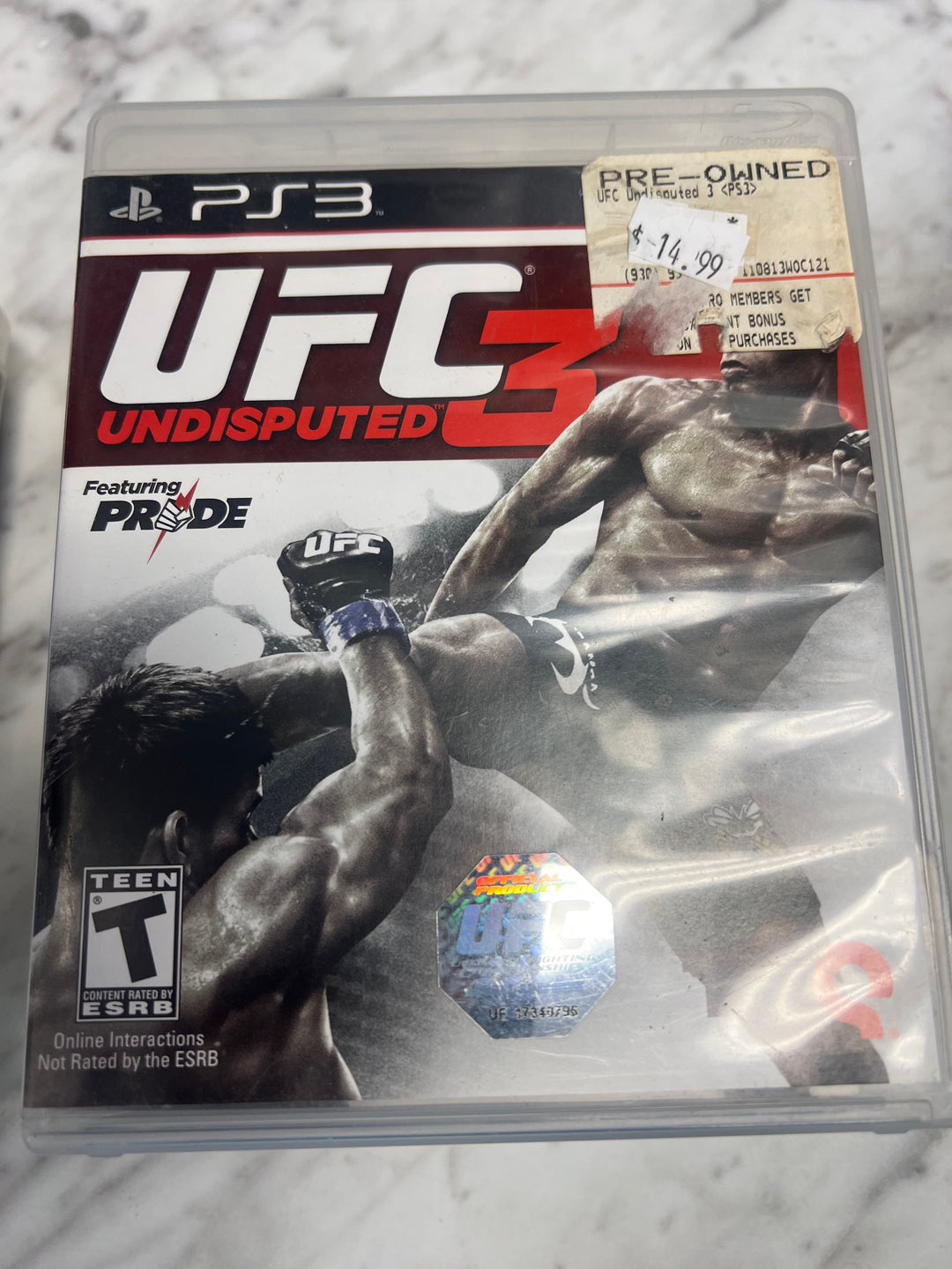 UFC Undisputed 3 - PS3 P51325