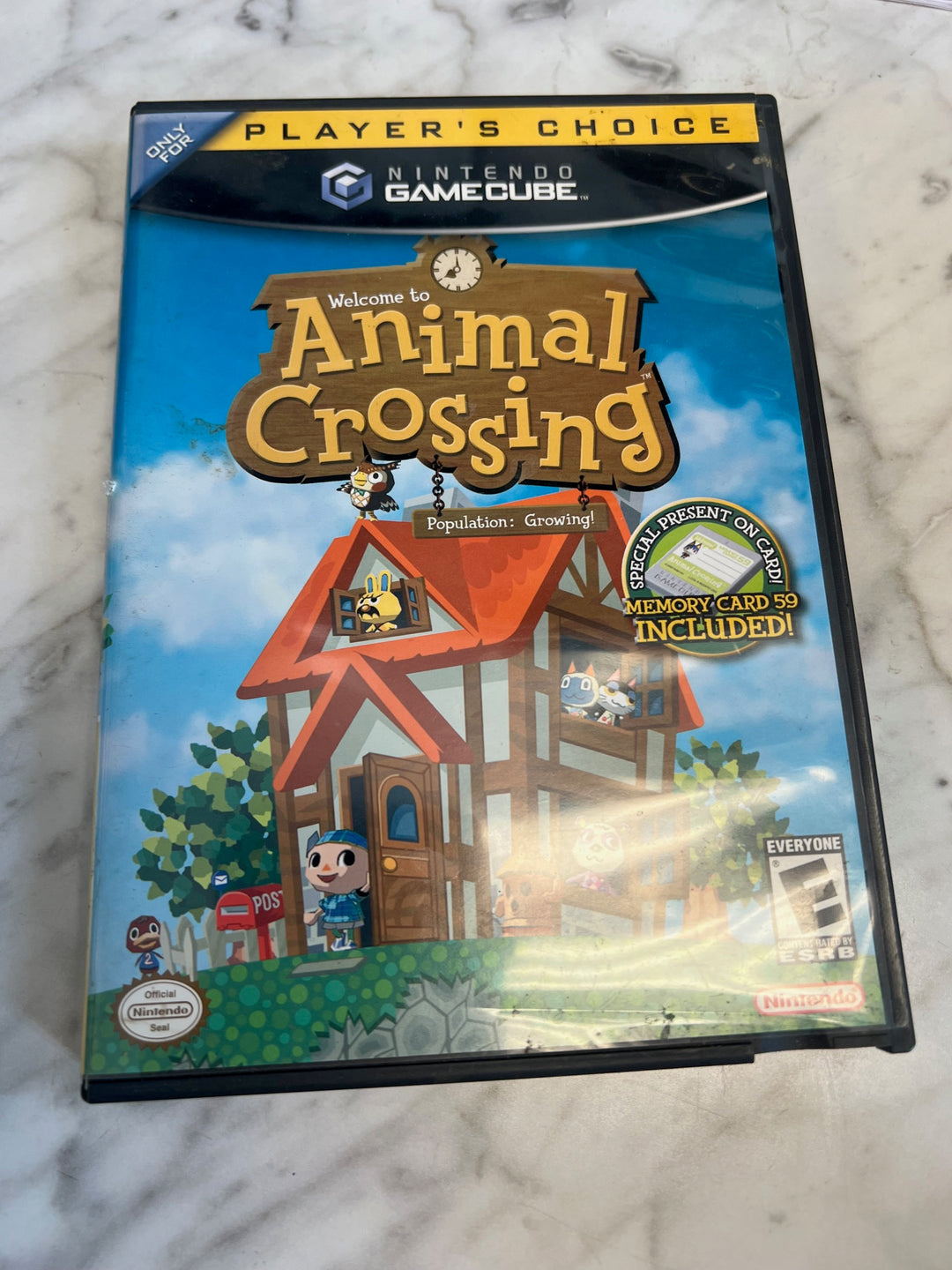 Animal Crossing Nintendo Gamecube Case ONLY CO81225