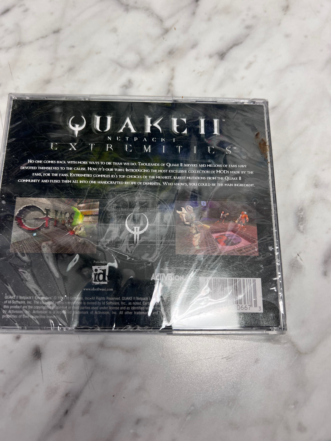 Quake II Netpack I Extremities (Jewel Case) PC CD-ROM Used UP111325