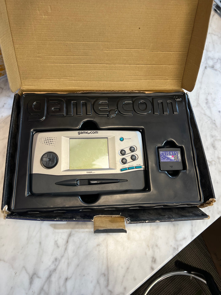 Game.com Console in Box with 3 games. Tested and working.
