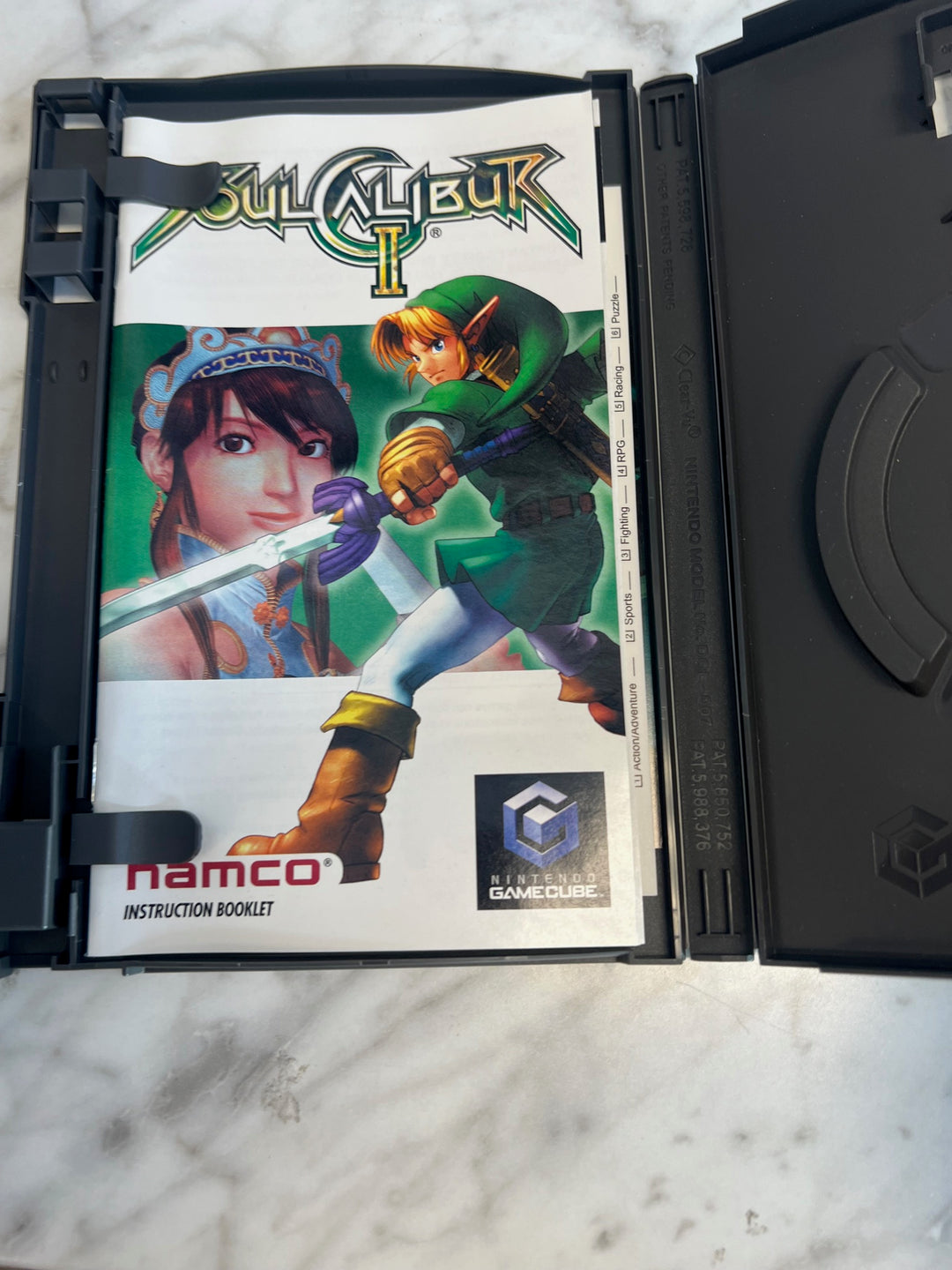 Soul Calibur II Nintendo Gamecube Case ONLY CO81225