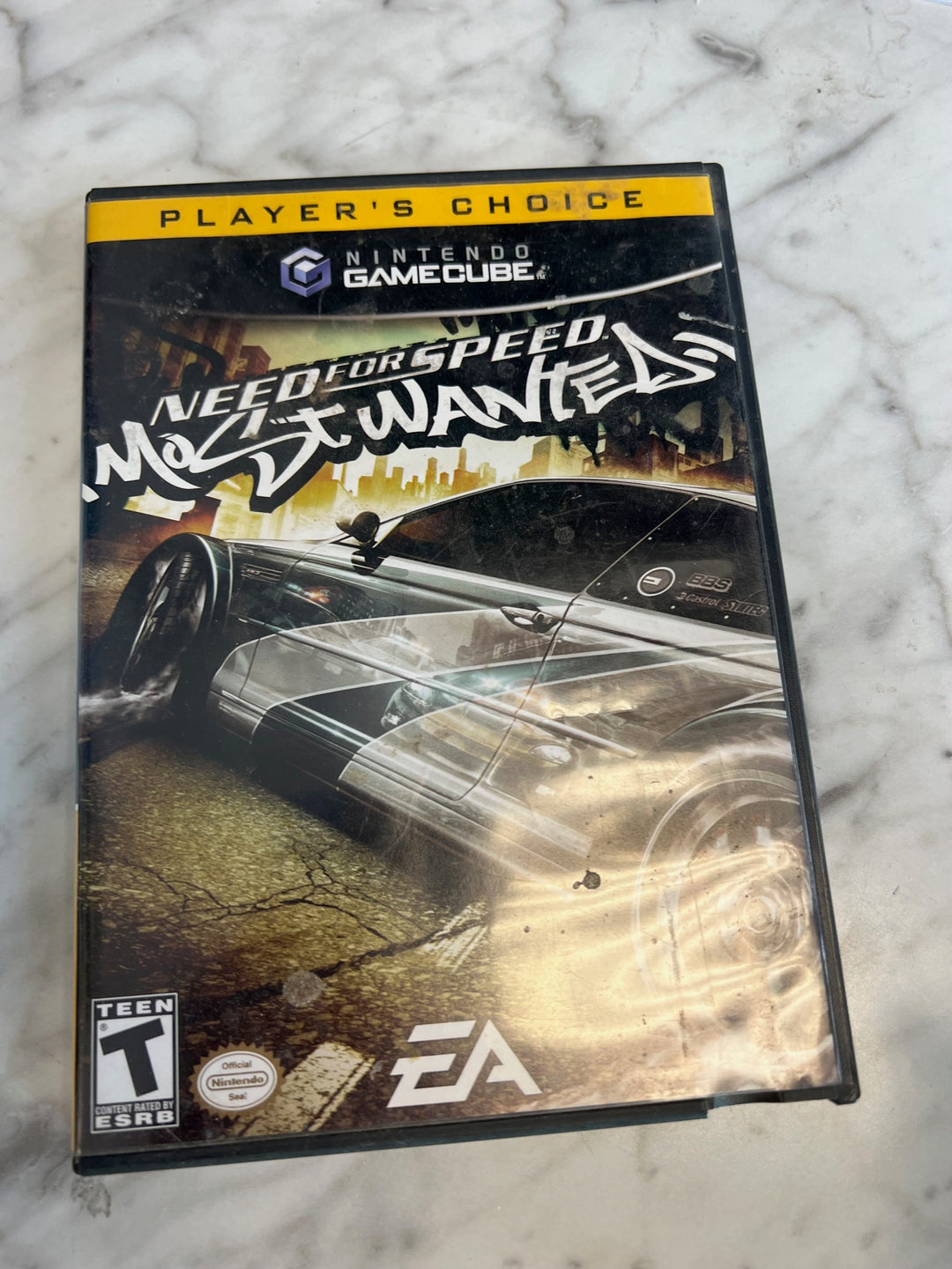 Need for Speed Most Wanted Nintendo Gamecube Case and Manual ONLY CO81225